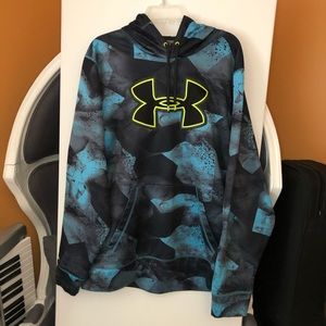 Under Armour Blue Camo Hoodie